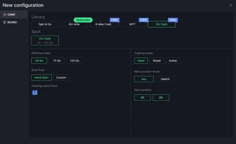 GTOBase Blog - GTO Trainer Improvements. Stage 1.